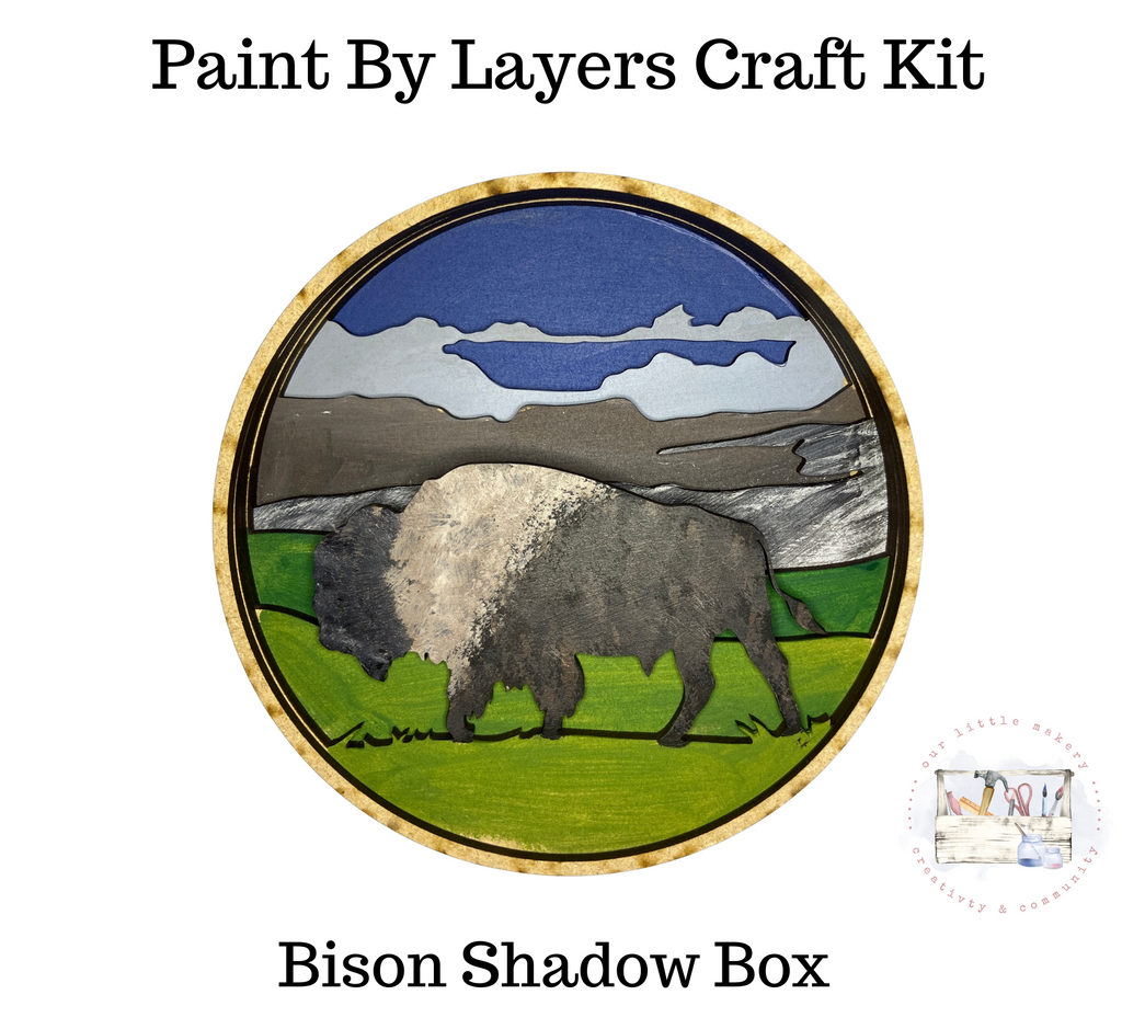 Bison Kit Shadow Box Kit