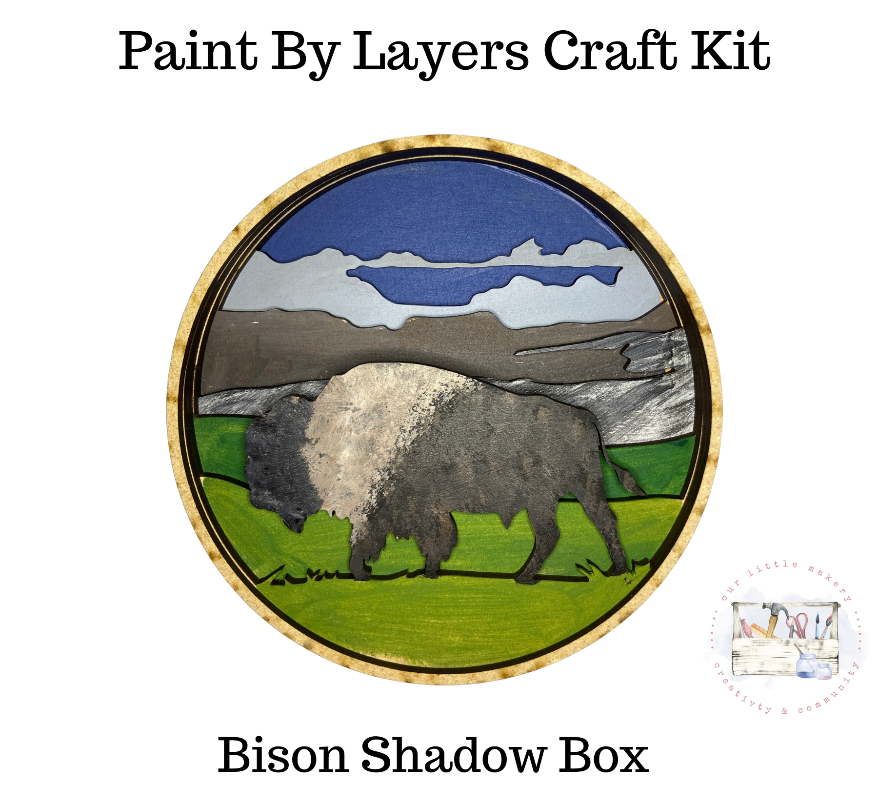 Bison Kit Shadow Box Kit
