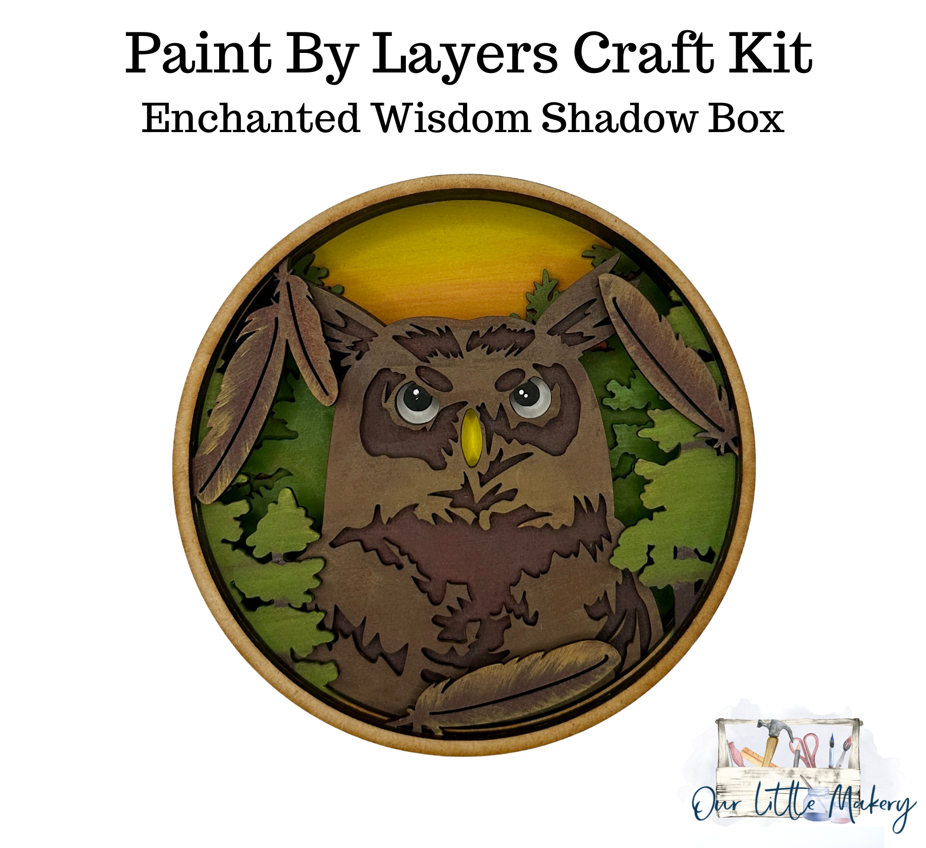 Enchanted Wisdom Shadow Box Kit