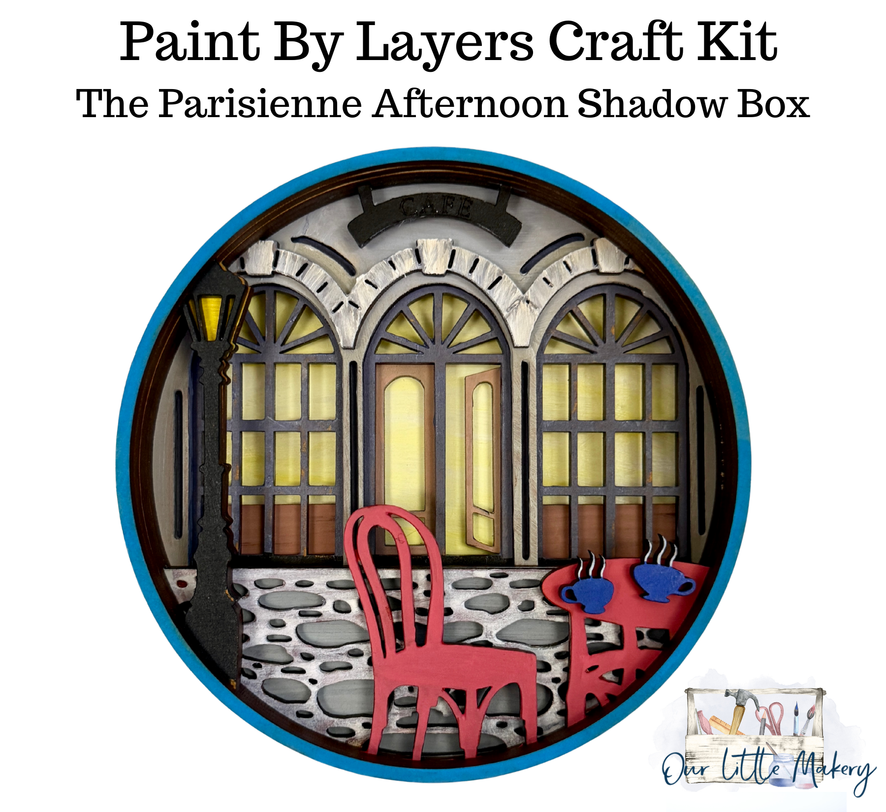 The Parisienne Afternoon Shadow Box Kit