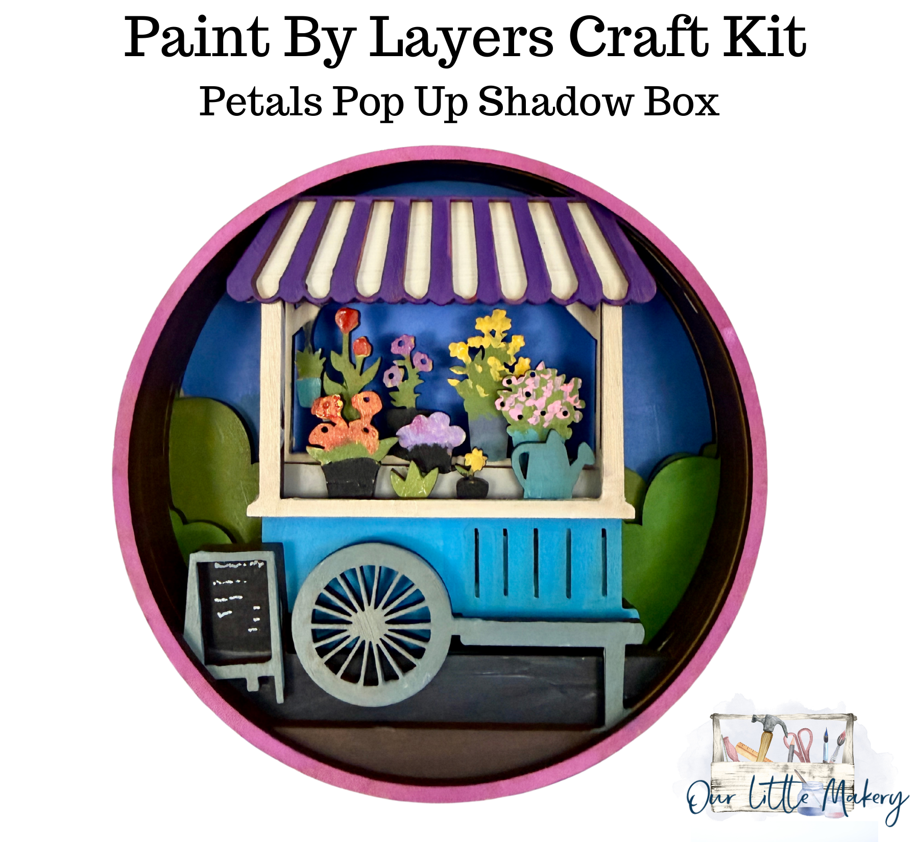Petal Pop - Up Shadow Box Kit