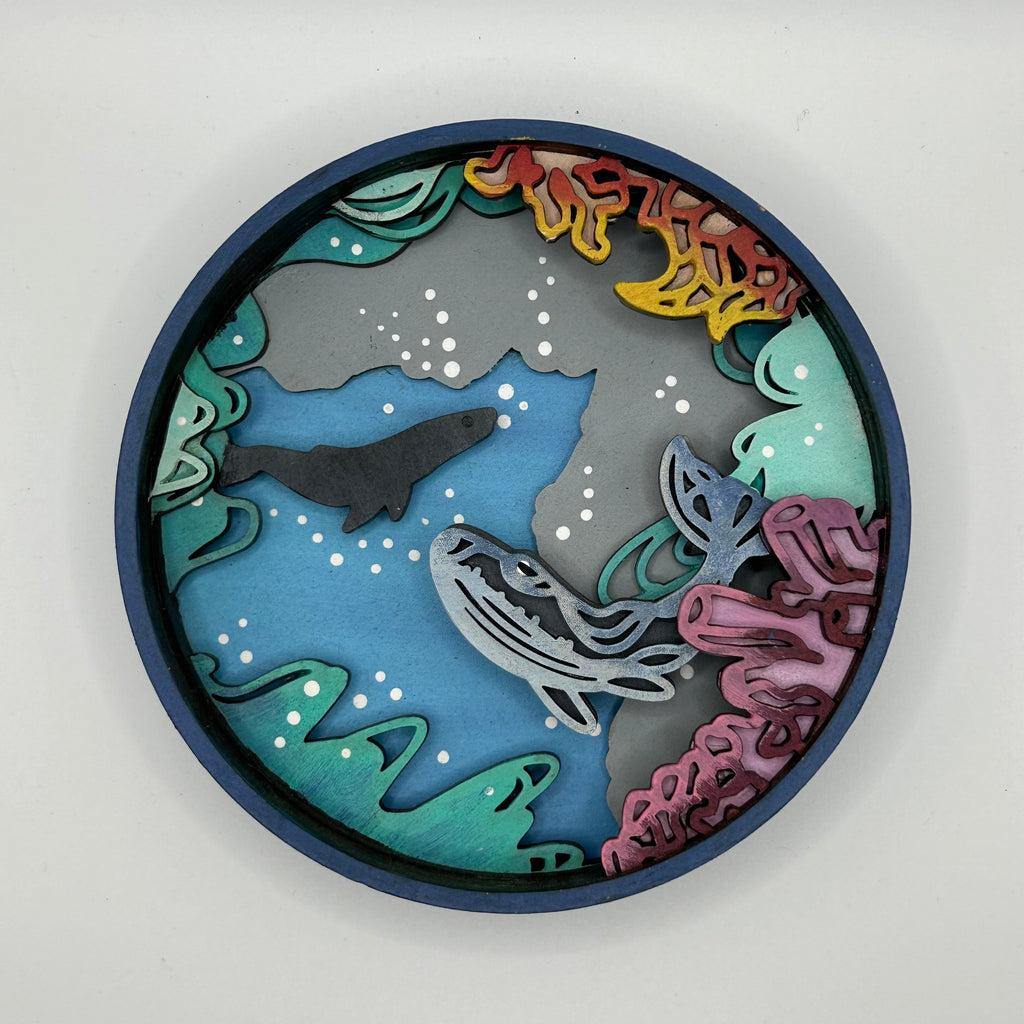 A Whale of a Tale Shadow Box Kit