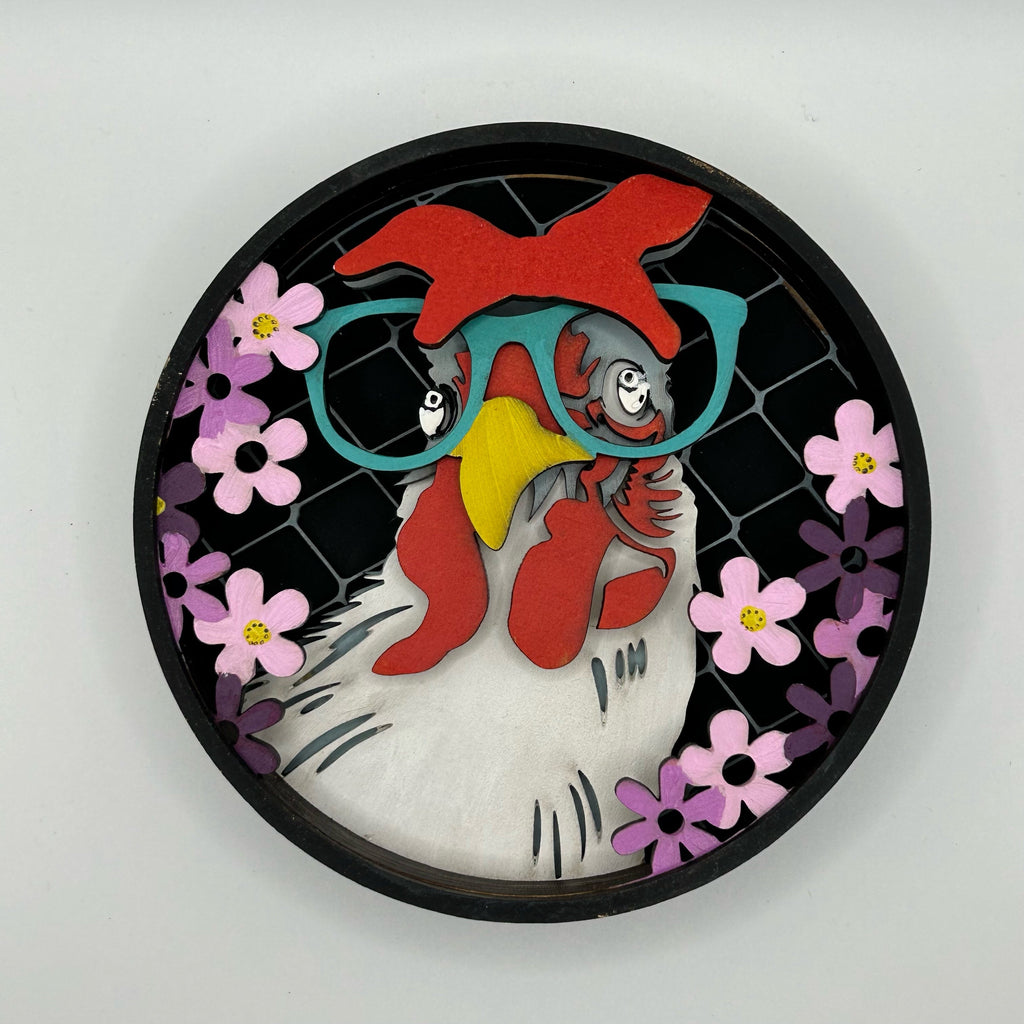 One Smart Clucker Shadow Box Kit
