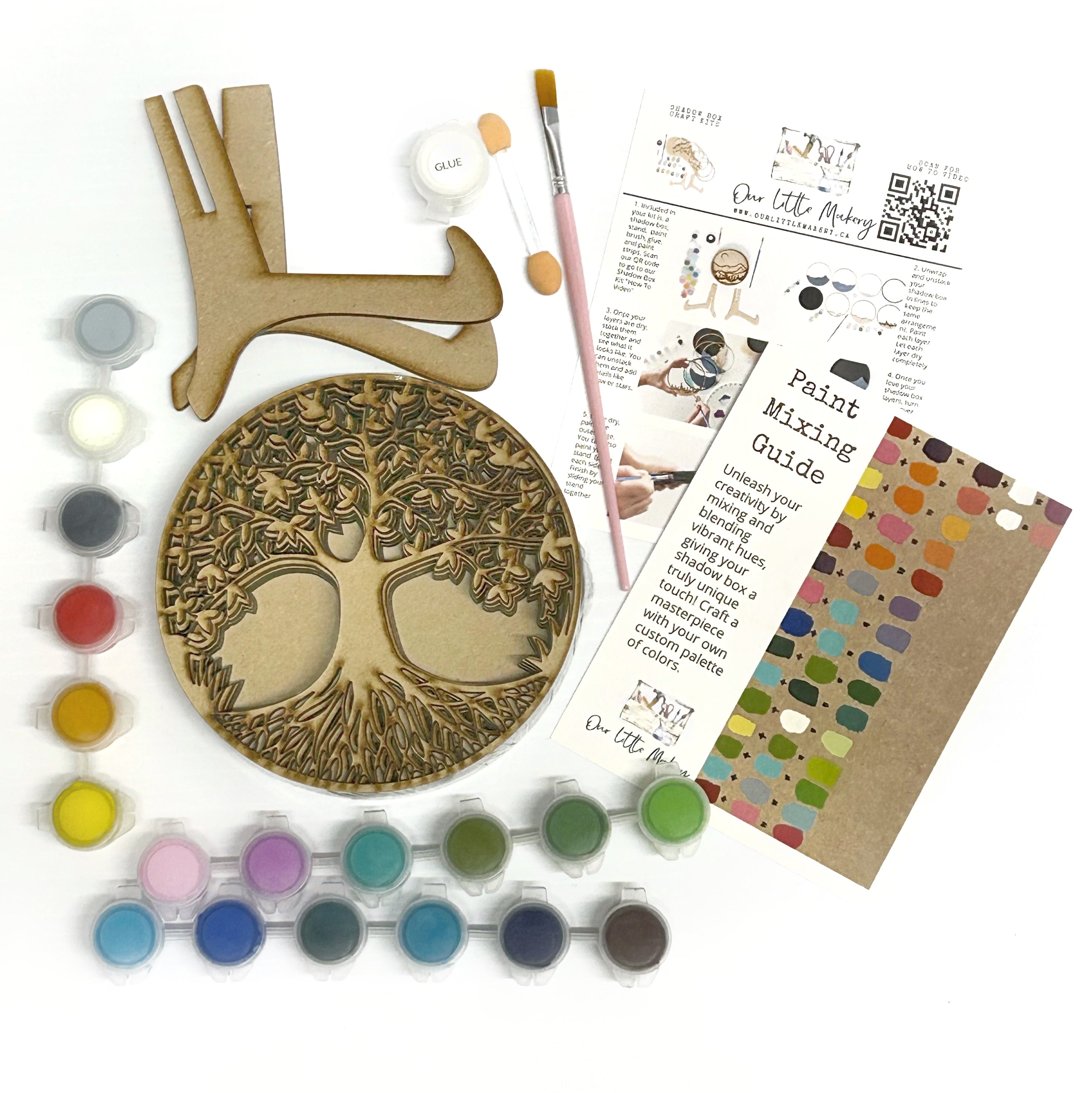 Tree of Life Kit Shadow Box Kit