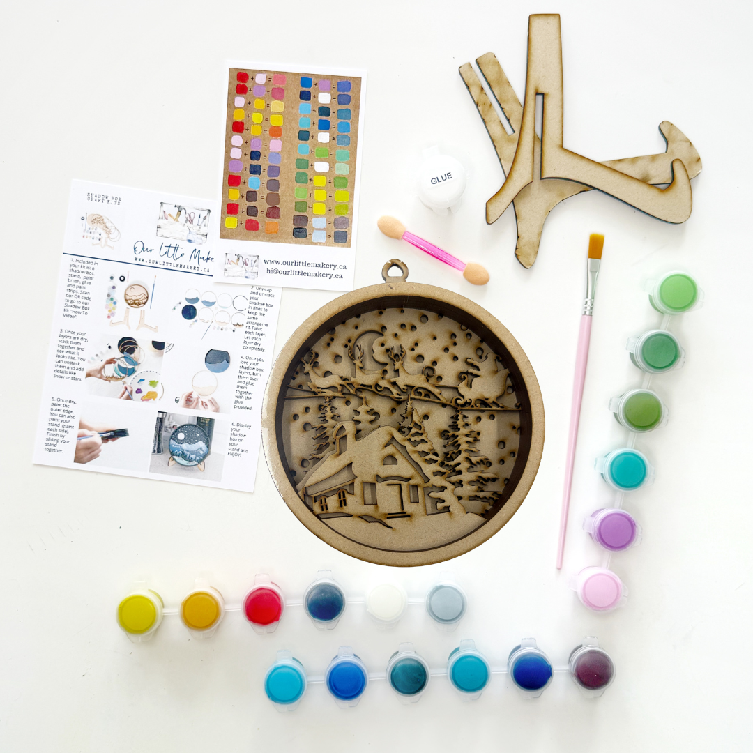 Magical Skies Shadow Box Kit