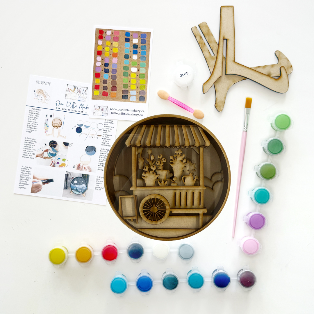 Petal Pop - Up Shadow Box Kit