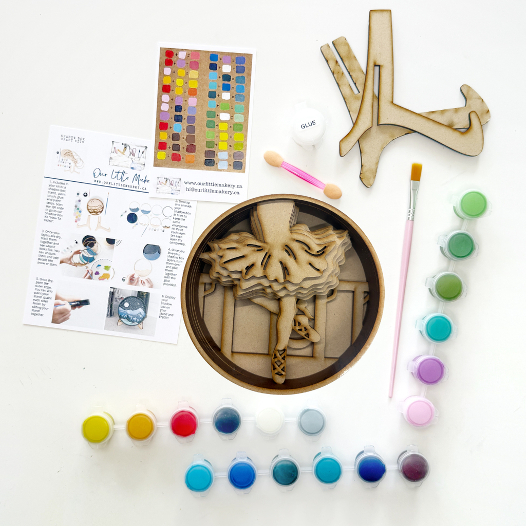 En Pointe Shadow Box Kit