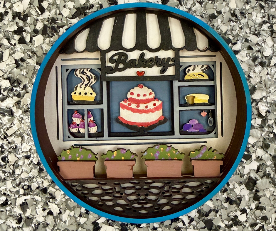 Our Little Bakery Shadow Box Kit