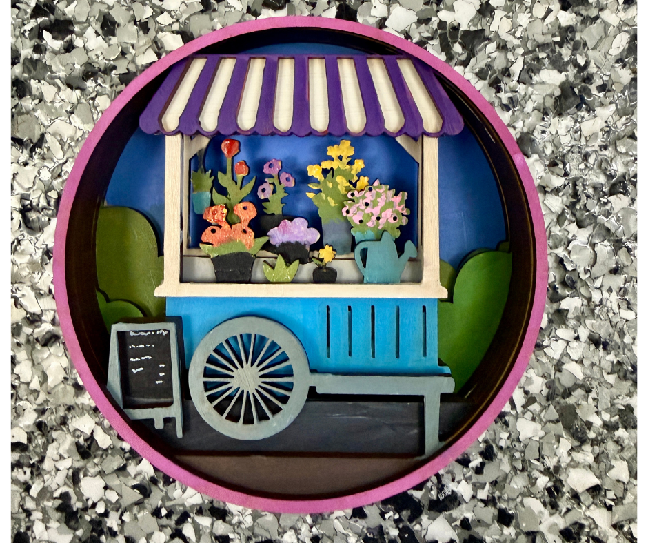 Petal Pop - Up Shadow Box Kit