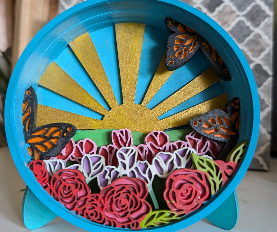 Garden Symphony Shadow Box Kit