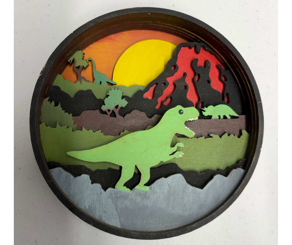 Lava Lands Shadow Box Kit