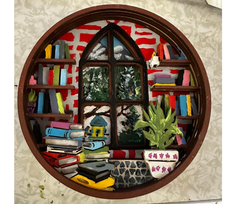 My Little Book Nook Shadow Box Kit