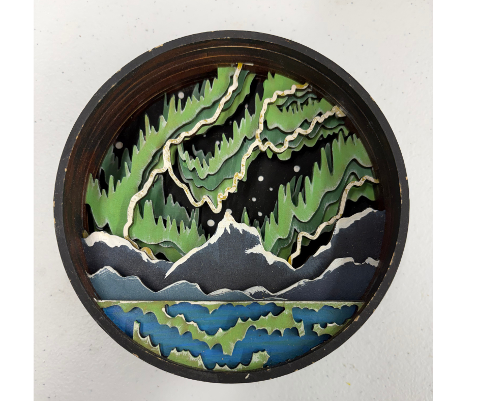 Northern Lights Shadow Box Kit
