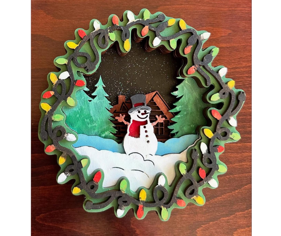 Frosty Shadow Box Kit