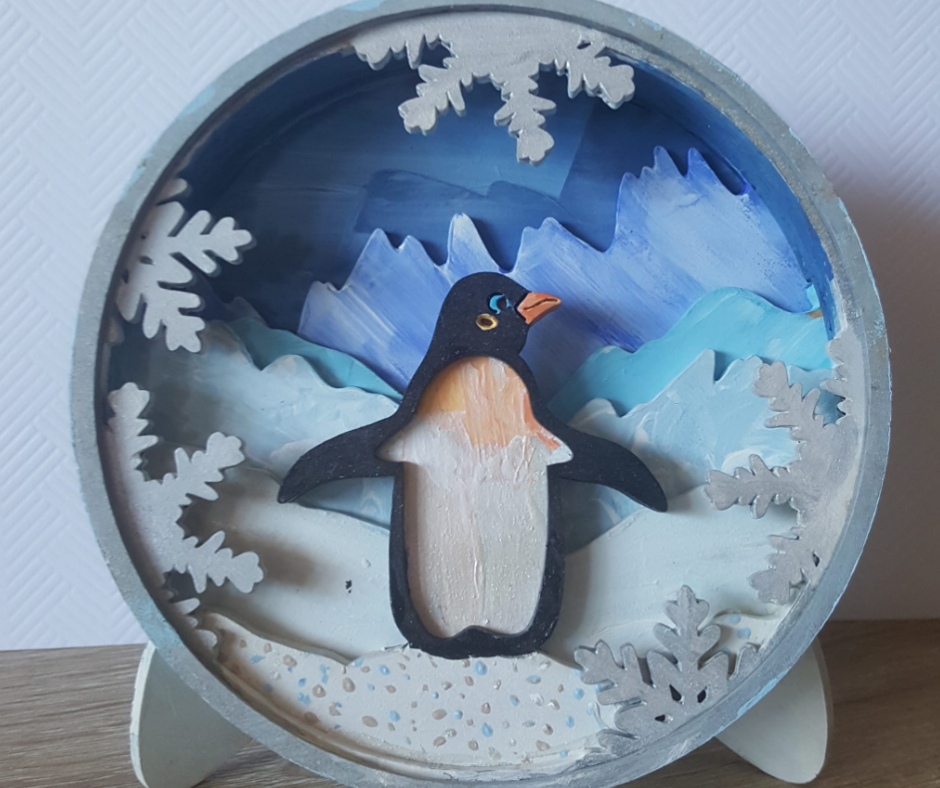 Penguin Shadow Box Kit