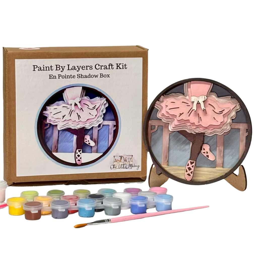 En Pointe Shadow Box Kit