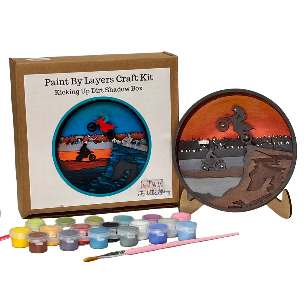 Kicking Up Dirt Shadow Box Kit