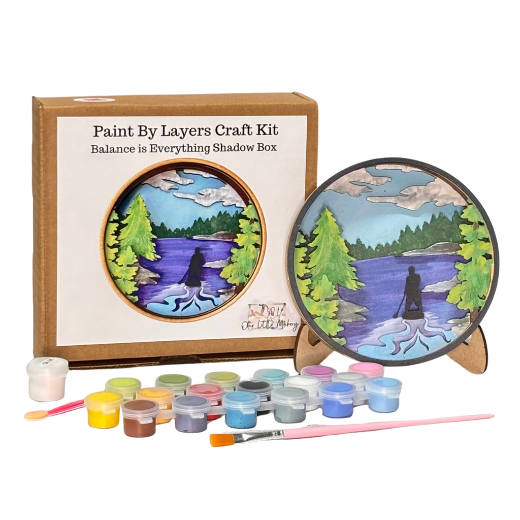 Balance is Everything Shadow Box Kit