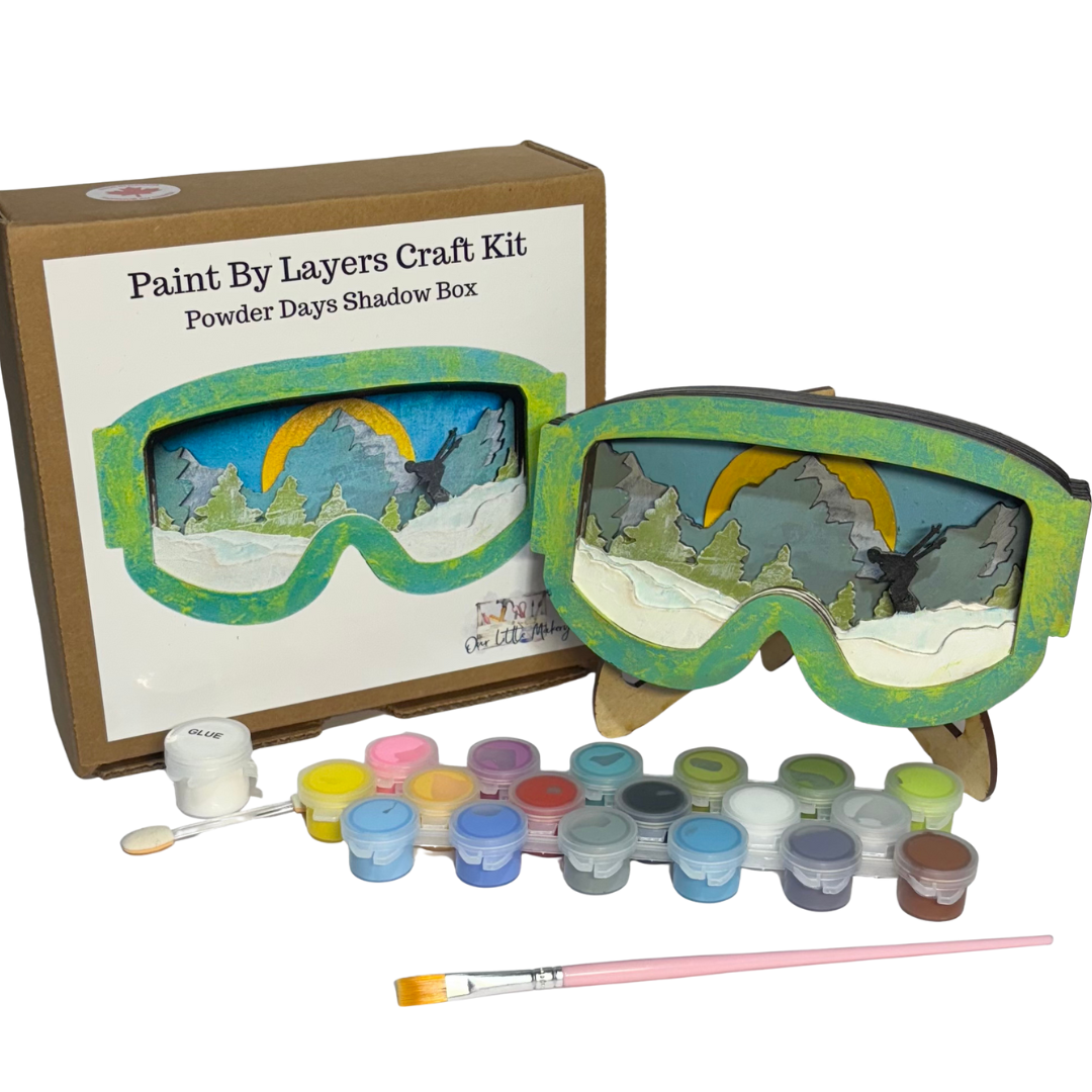 Powder Days Shadow Box Kit